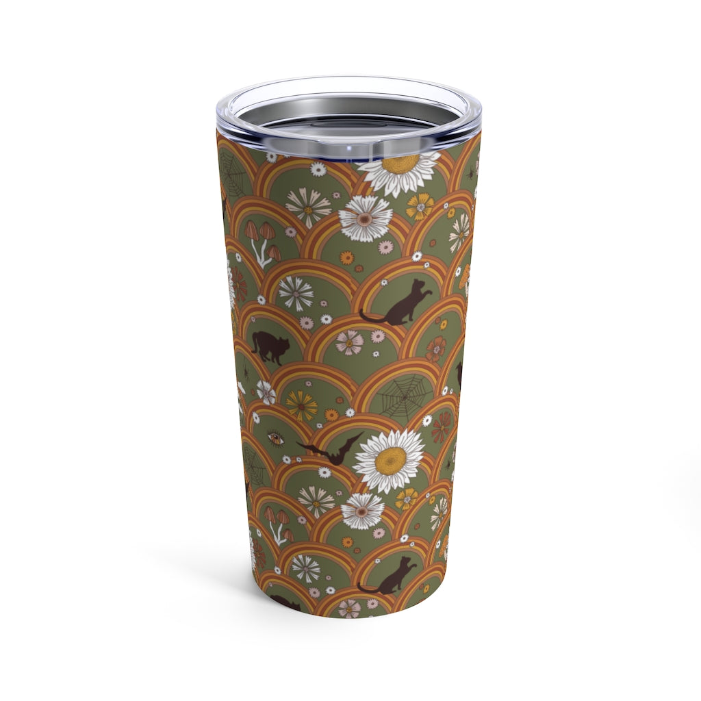 Bats and Cats Insulated 20oz Tumbler Esdee