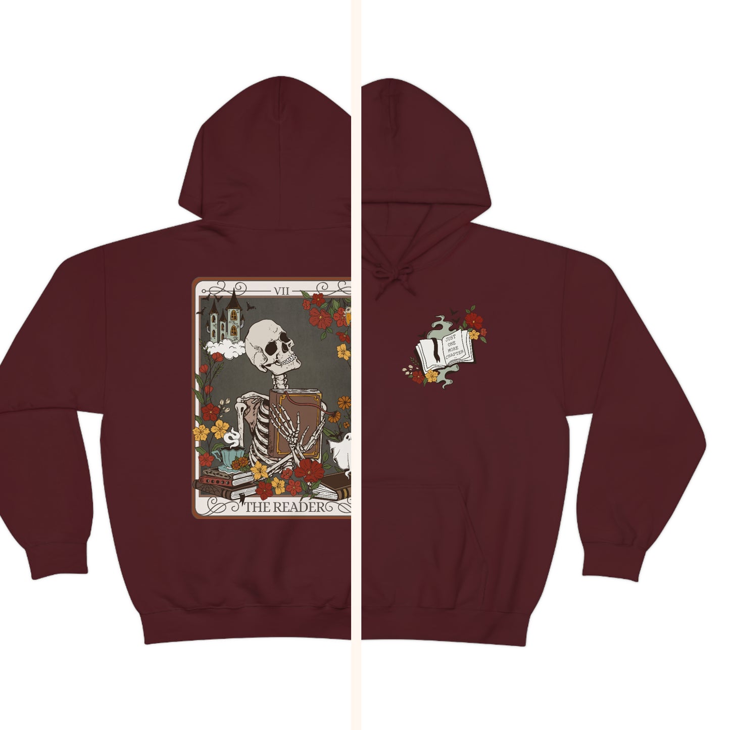 The Reader Unisex Heavy Blend Hooded Sweatshirt - Esdee