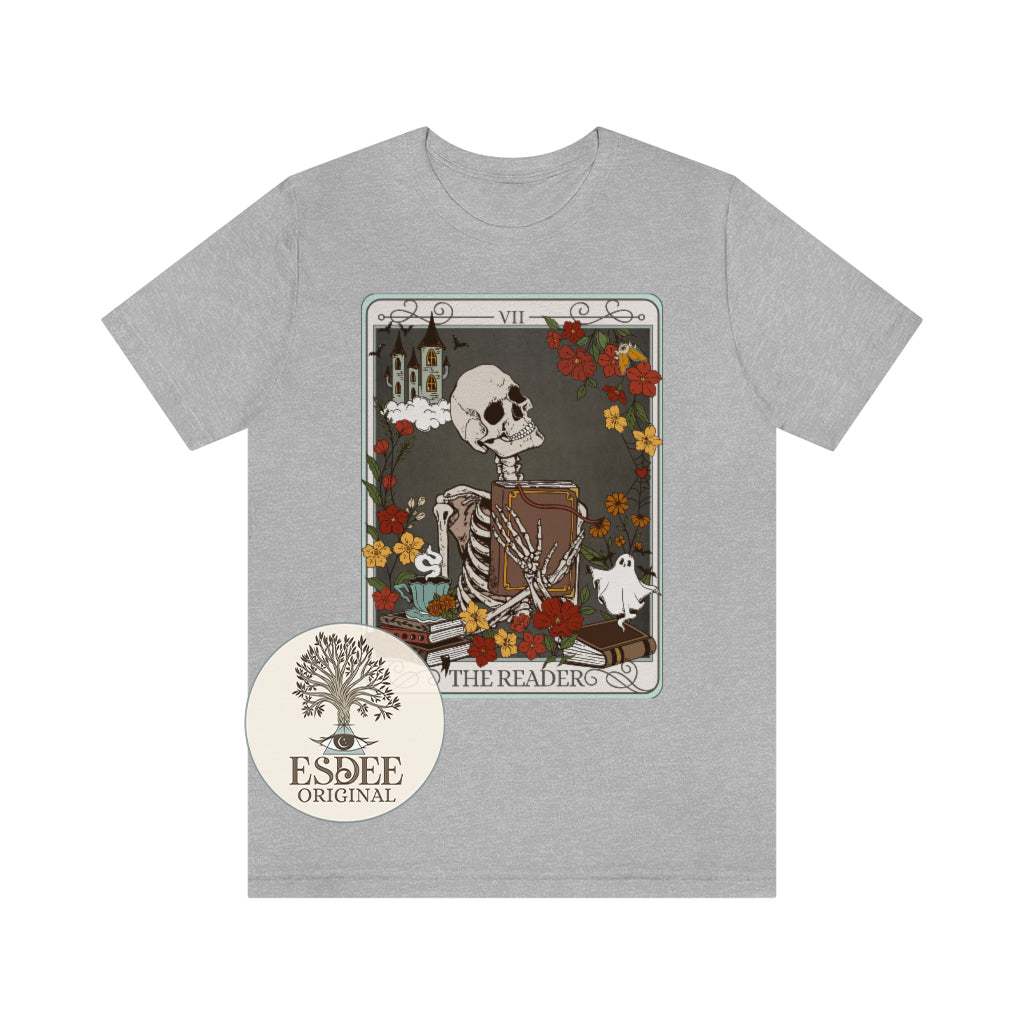 The Reader Tarot Card Bella Canvas T-Shirt
