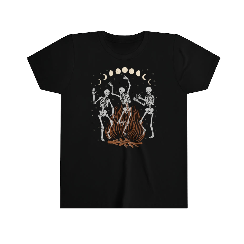 Skeleton Dance Youth Short Sleeve Tee - Esdee
