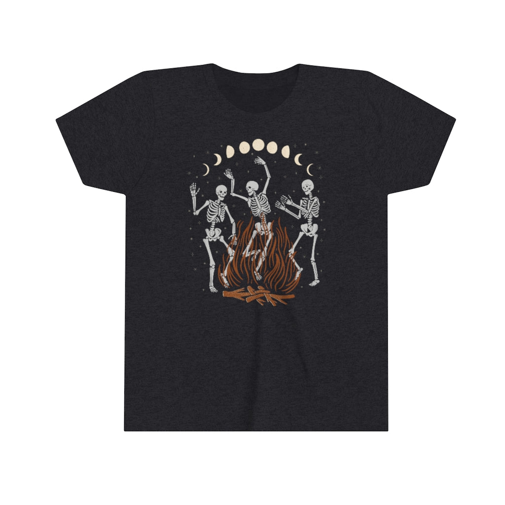Skeleton Dance Youth Short Sleeve Tee - Esdee