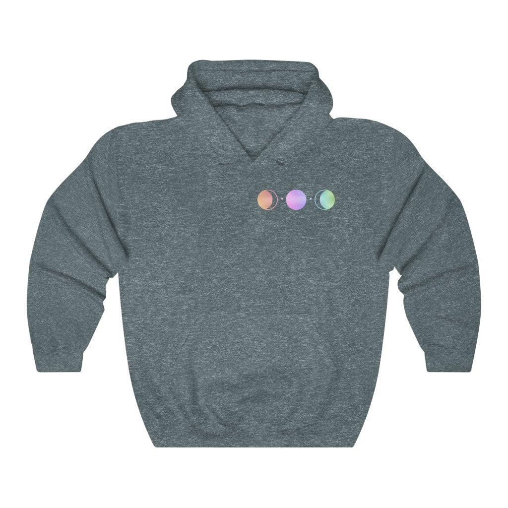 Moon Phases Hooded Sweatshirt Esdee