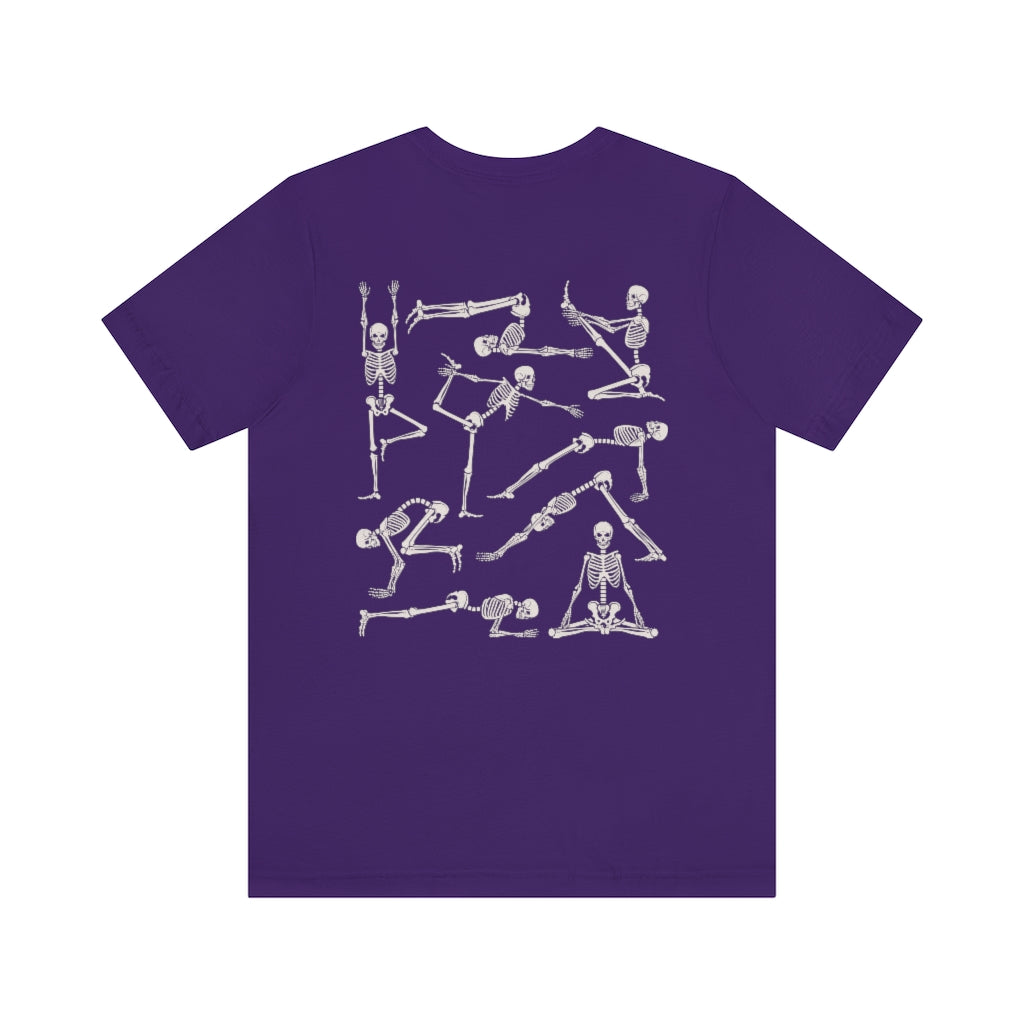 Skeleton Yoga Unisex T-Shirt Esdee