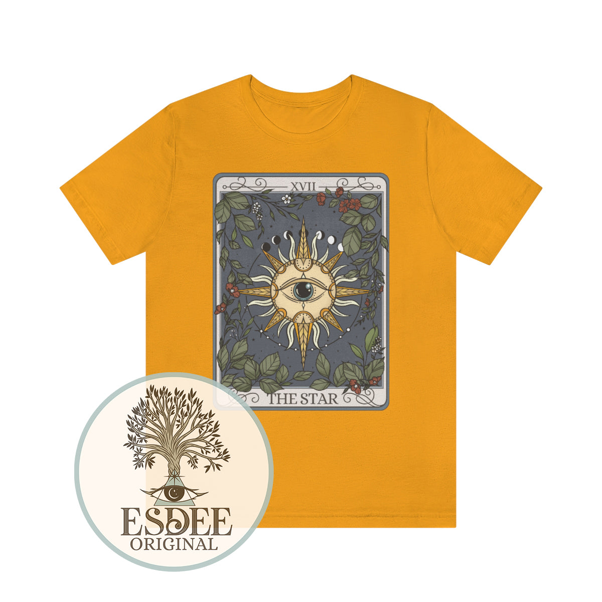 The Star Tarot Card Unisex T-Shirt -Esdee