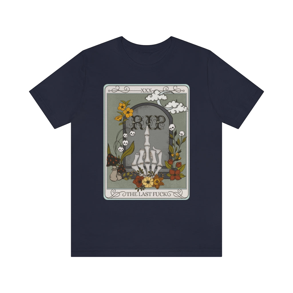 The Last Fuck Tarot Card Unisex T-Shirt - Esdee