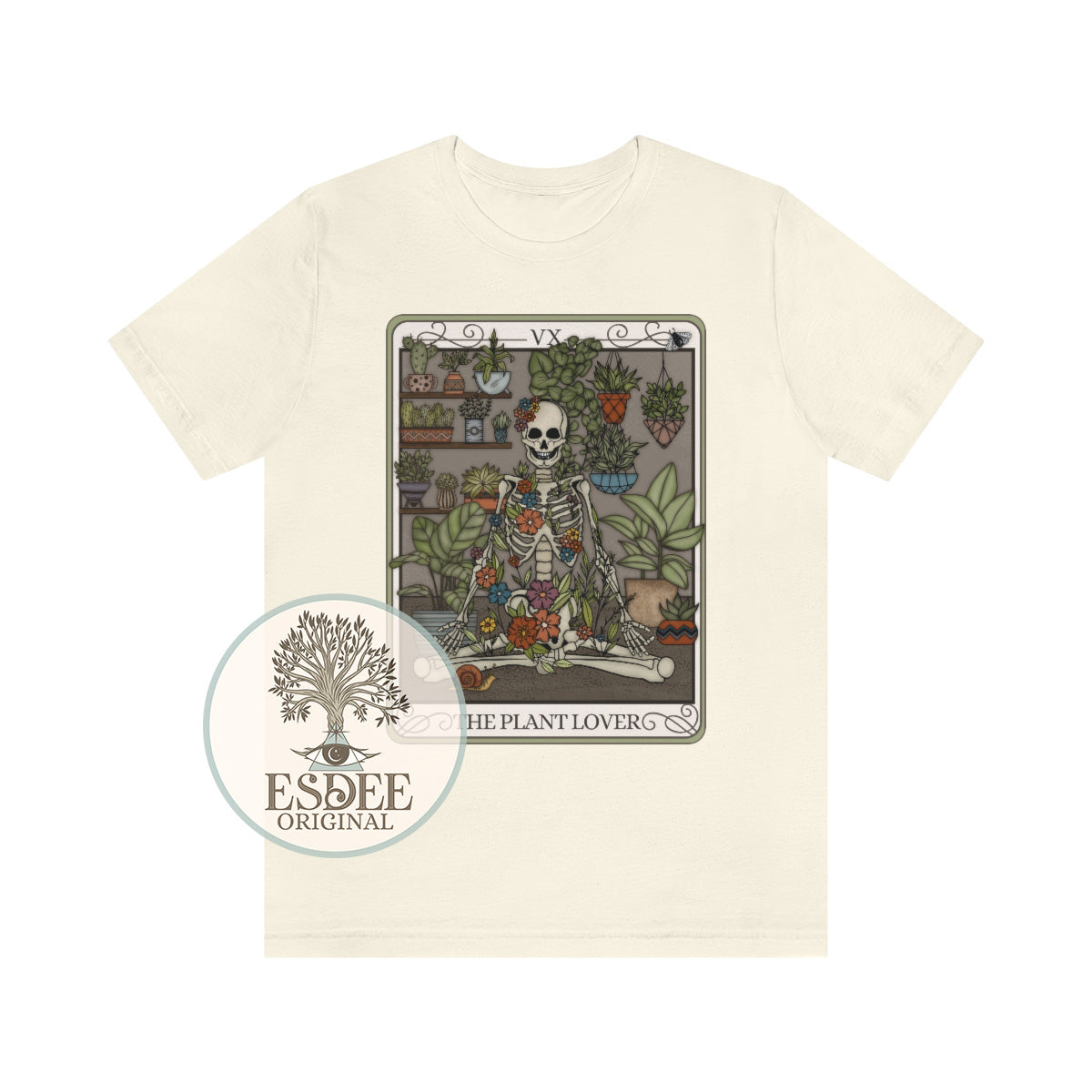 Plant Lover Tarot Card Unisex TShirt