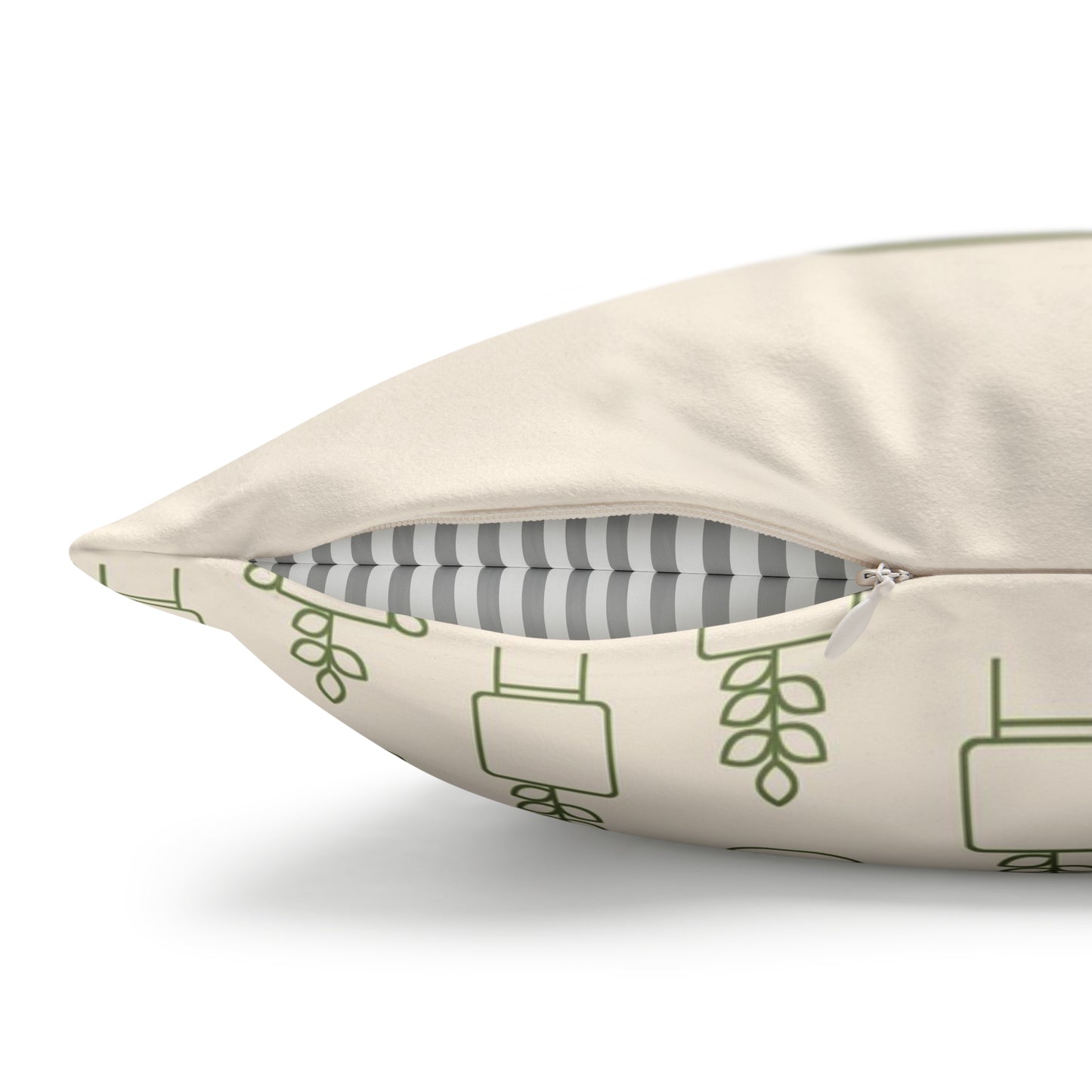 Plant Lover Tarot Card Faux Suede Square Pillow Case - Esdee