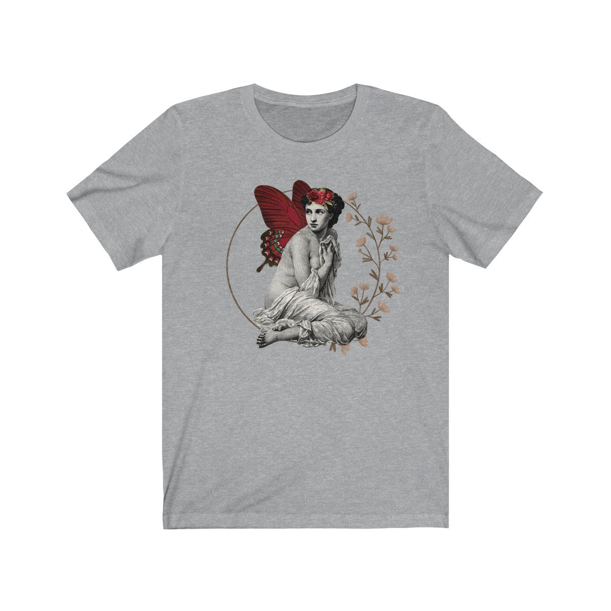 Fairy Floral Unisex T-Shirt - Esdee