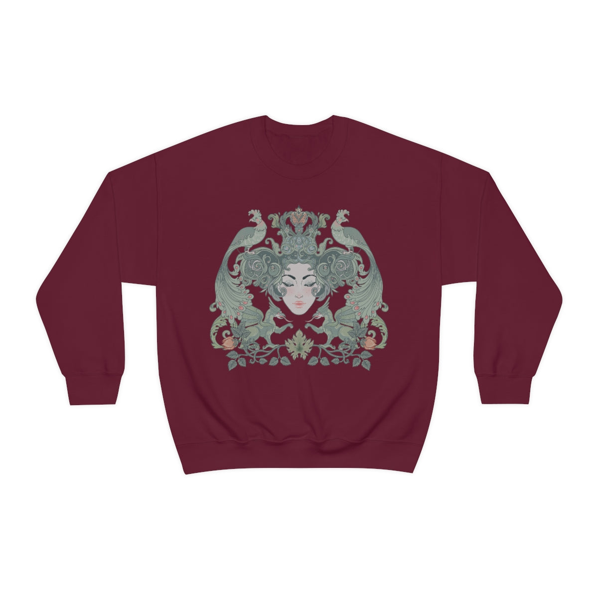 Dragon Art Nouveau Unisex Crewneck Sweatshirt - Esdee