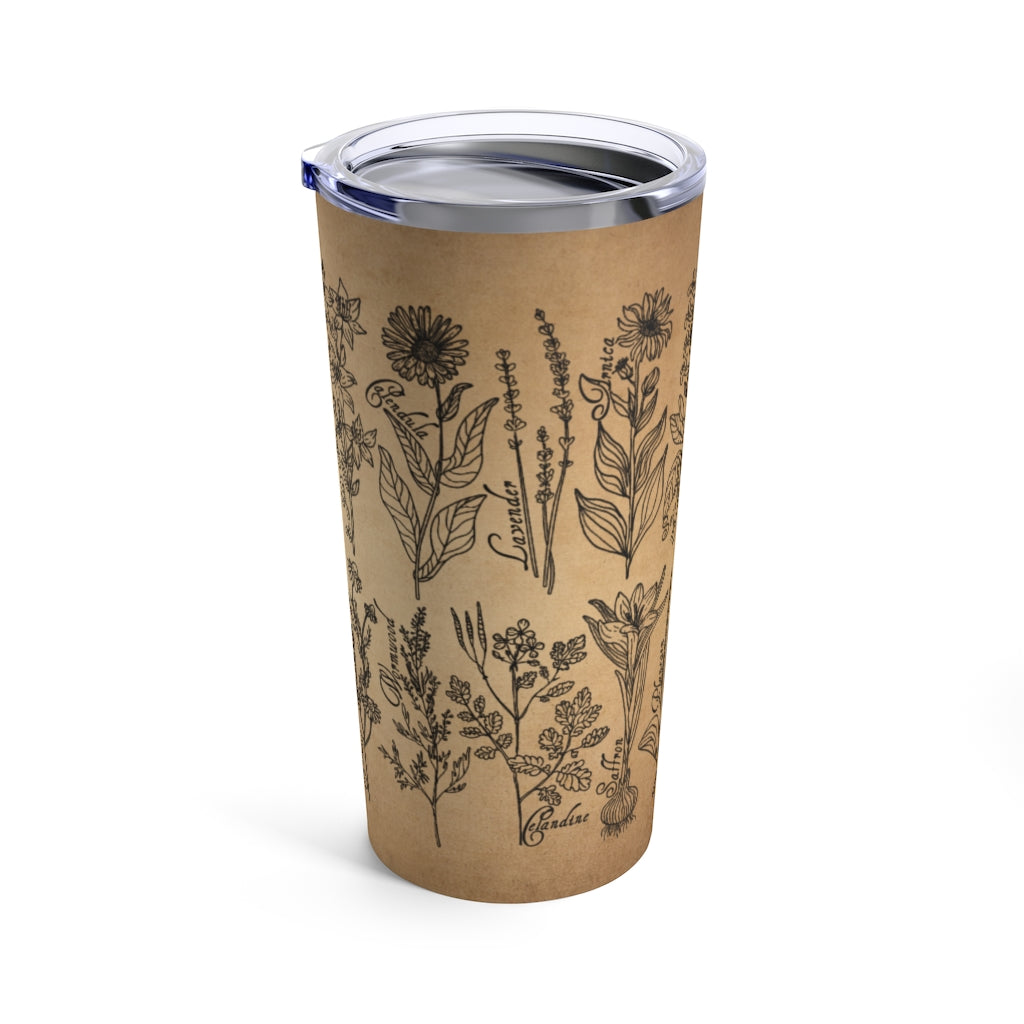 Vintage Herbs Insulated 20oz Tumbler - Esdee Designs