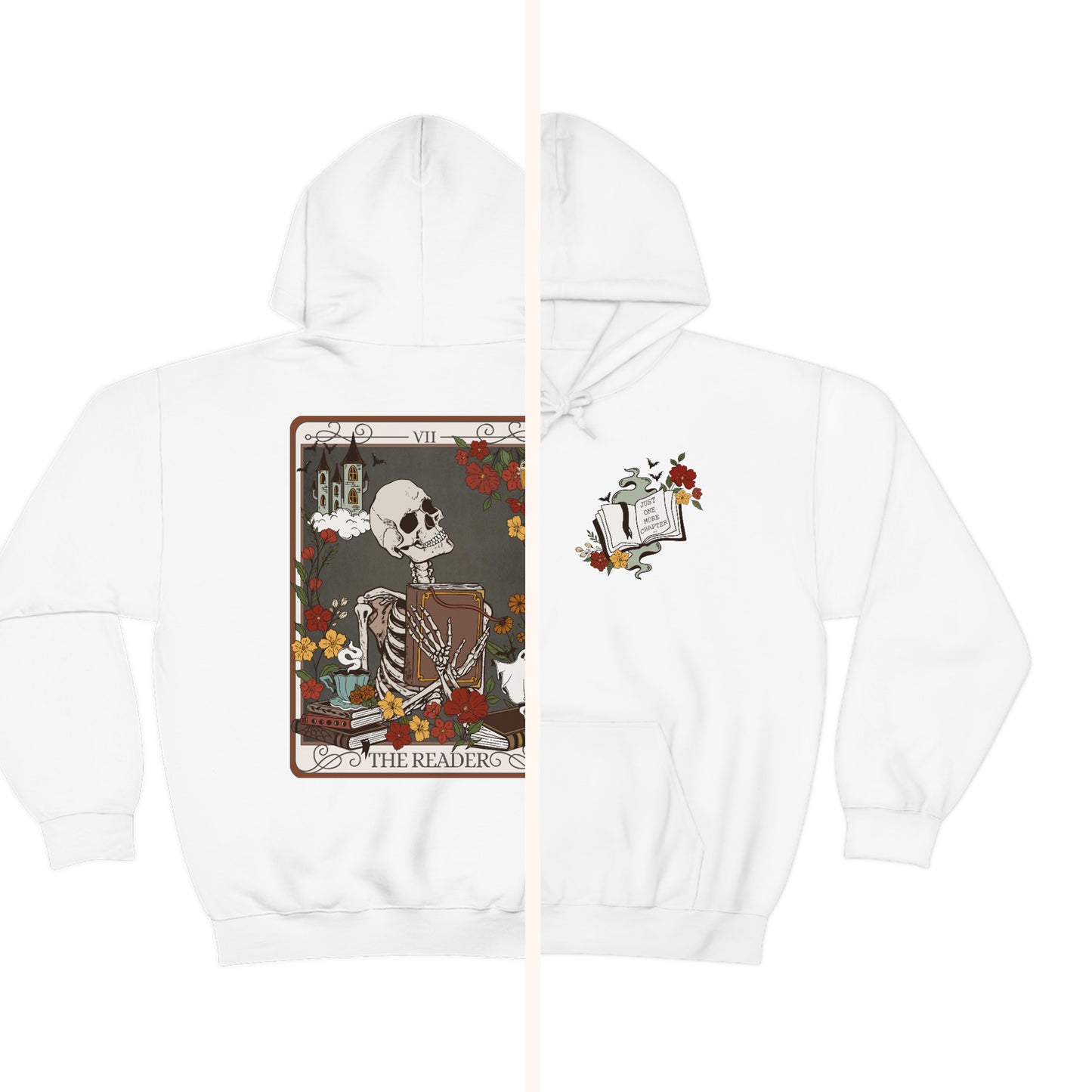 The Reader Unisex Heavy Blend Hooded Sweatshirt - Esdee