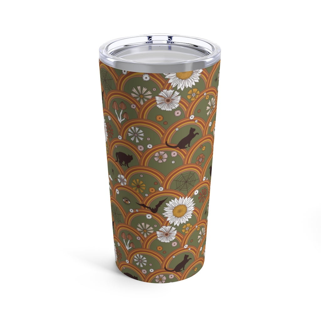 Bats and Cats Insulated 20oz Tumbler Esdee