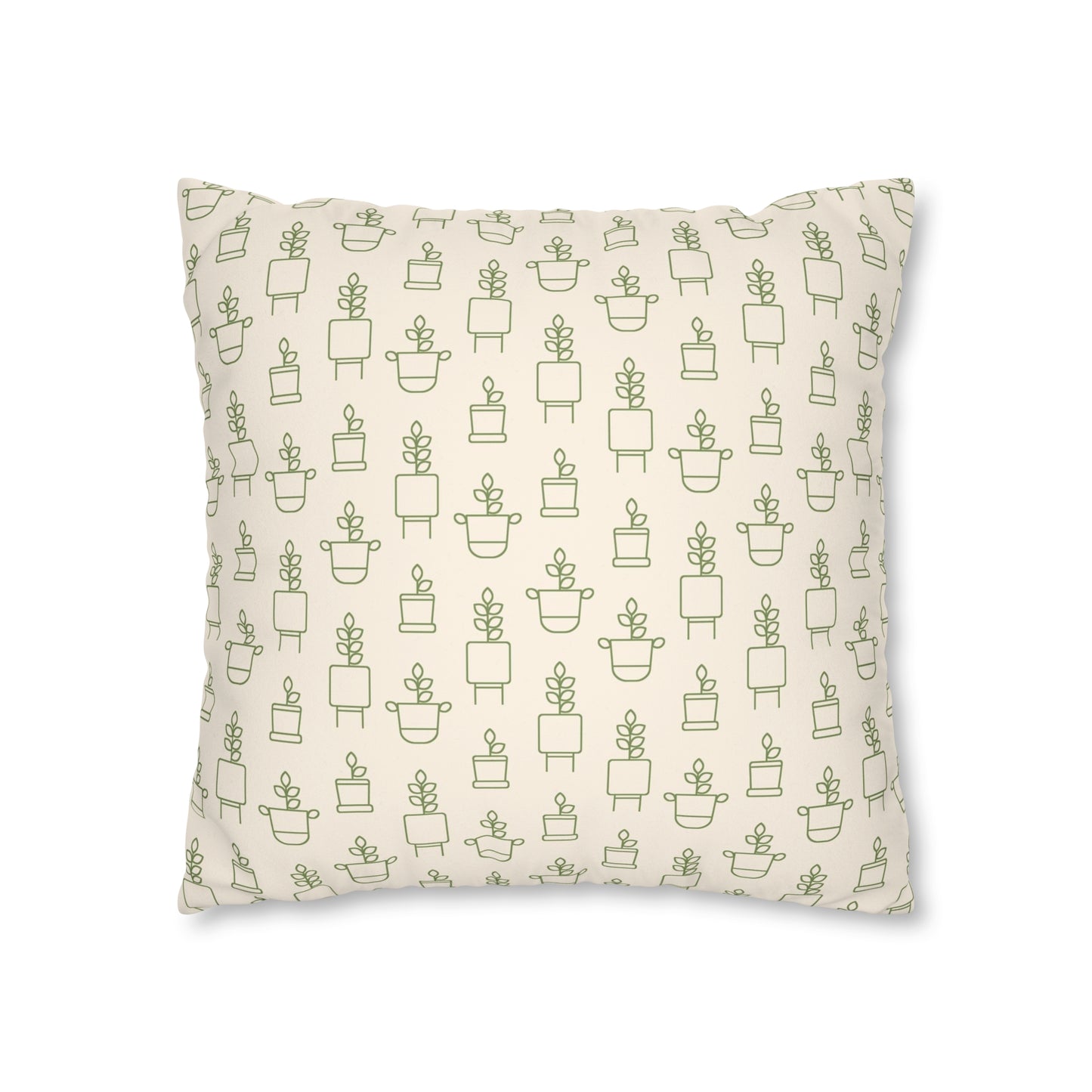 Plant Lover Tarot Card Faux Suede Square Pillow Case - Esdee
