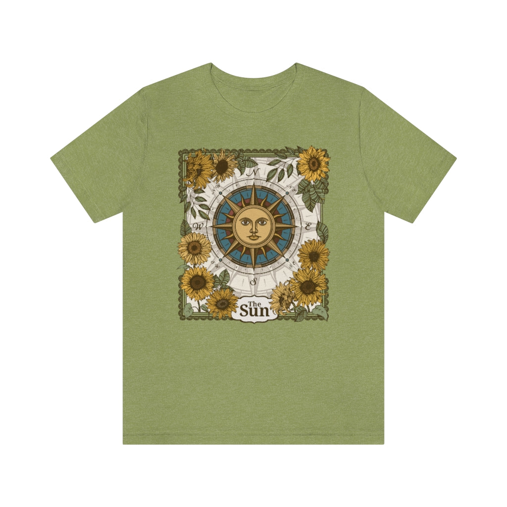 The Sun Tarot Card Unisex T-Shirt - Esdee