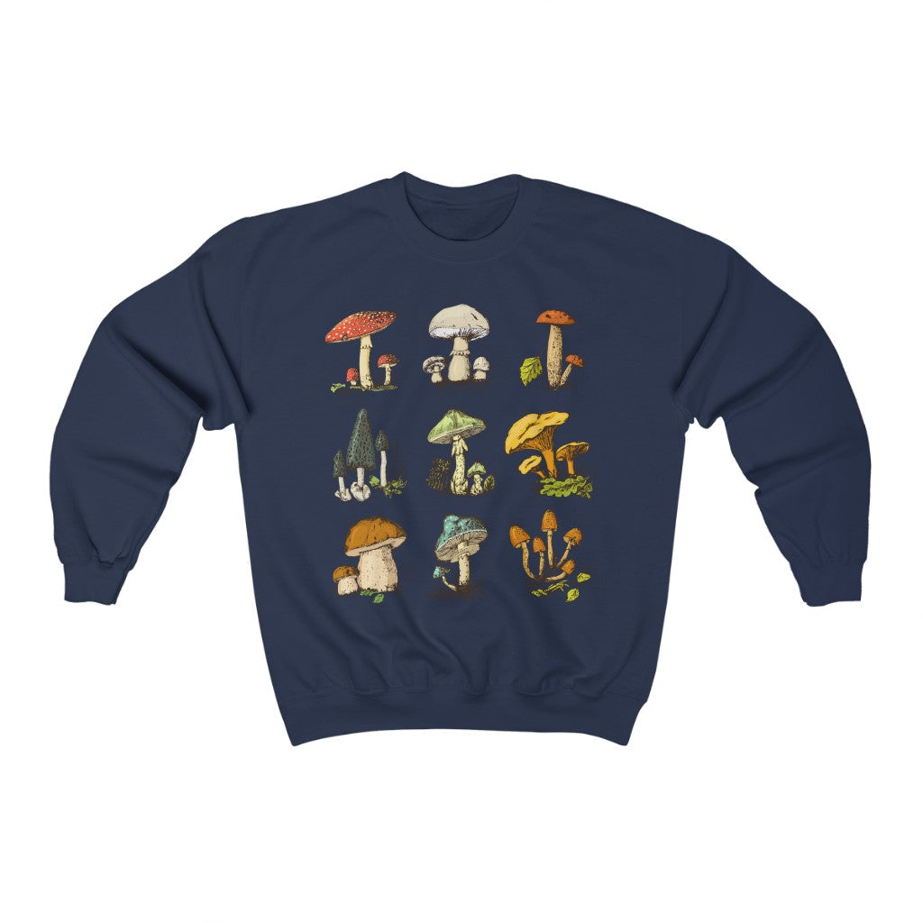 Mushrooms Crewneck Sweatshirt - Esdee