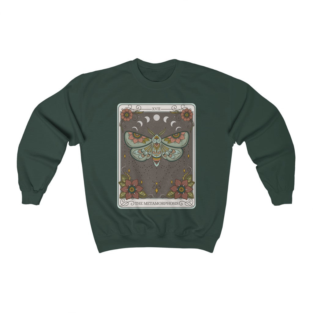 The Metamorphosis Tarot Card Crewneck Sweatshirt Esdee