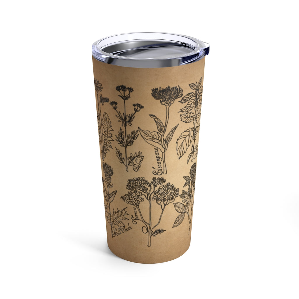 Vintage Herbs Insulated 20oz Tumbler - Esdee Designs