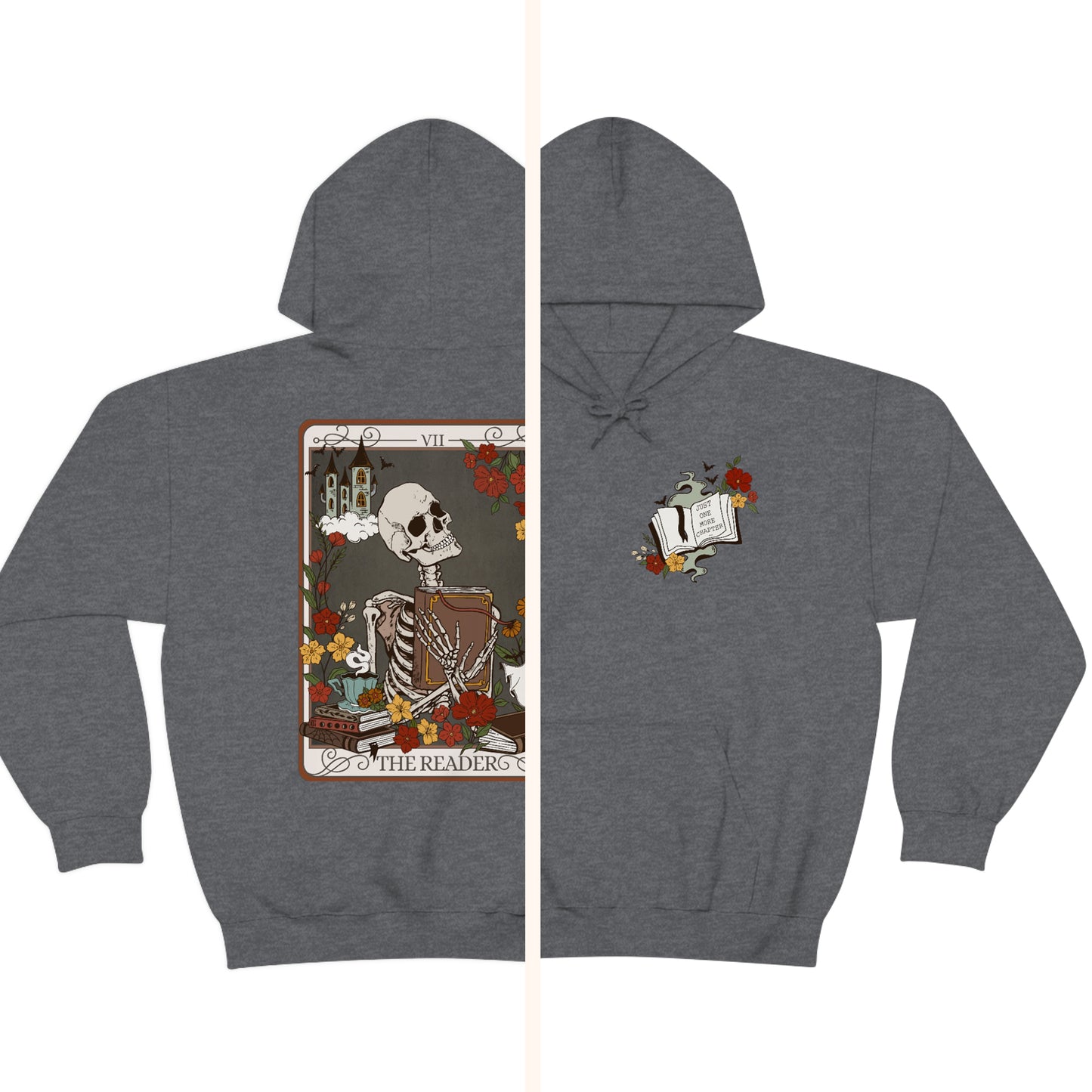 The Reader Unisex Heavy Blend Hooded Sweatshirt - Esdee