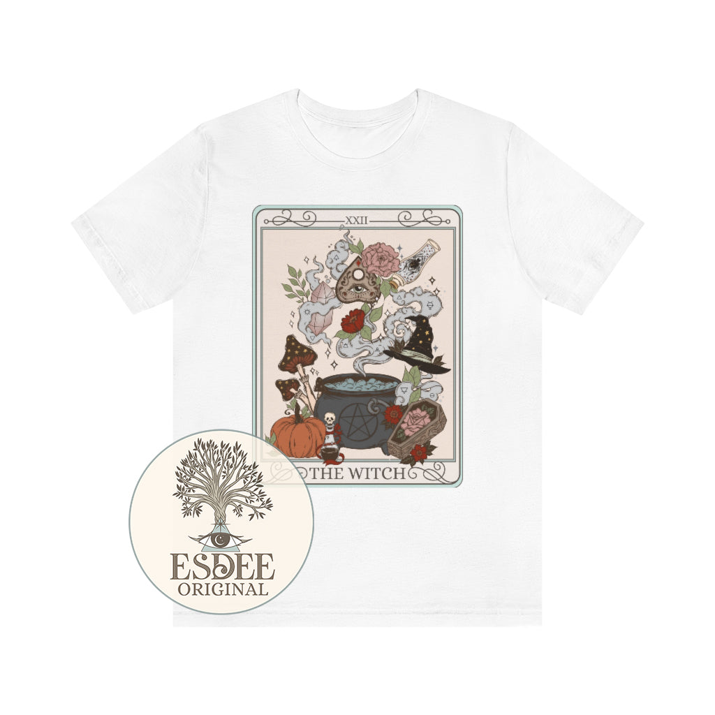 The Witch Tarot Card Bella Canvas T-Shirt