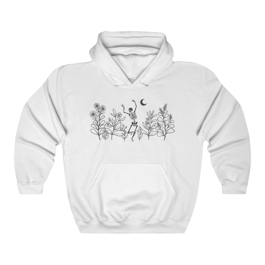 Wildflower Skeleton Hooded Sweatshirt - Esdee