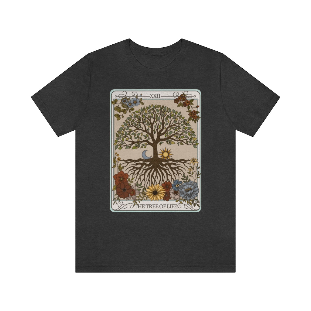 The Tree of Life Tarot Card T-Shirt Esdee