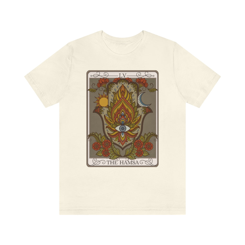 Hamsa Tarot Card Unisex T-Shirt - Esdee