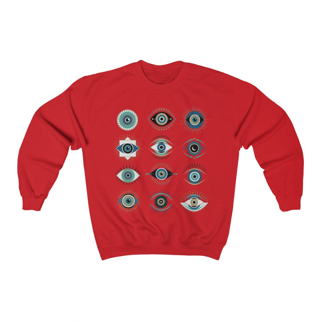 Evil Eye Unisex Crewneck Sweatshirt - Esdee