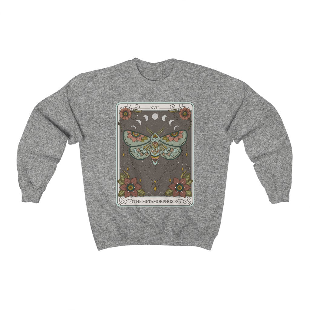 The Metamorphosis Tarot Card Crewneck Sweatshirt Esdee