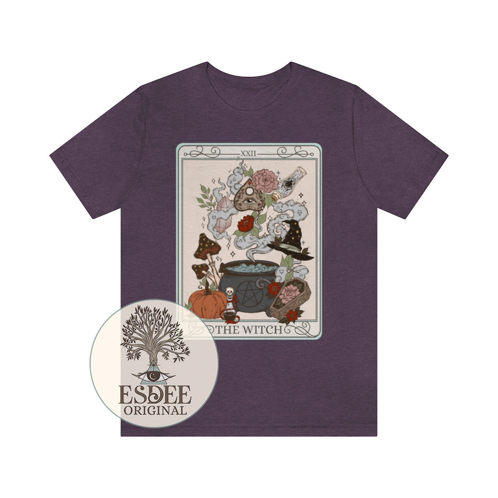 The Witch Tarot Card Bella Canvas T-Shirt