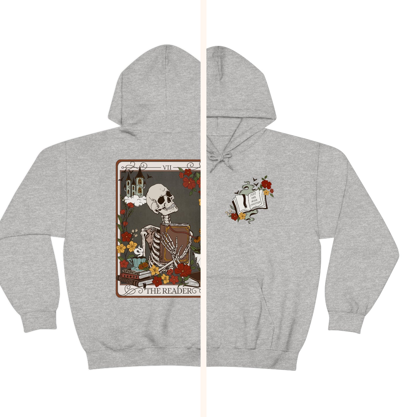The Reader Unisex Heavy Blend Hooded Sweatshirt - Esdee
