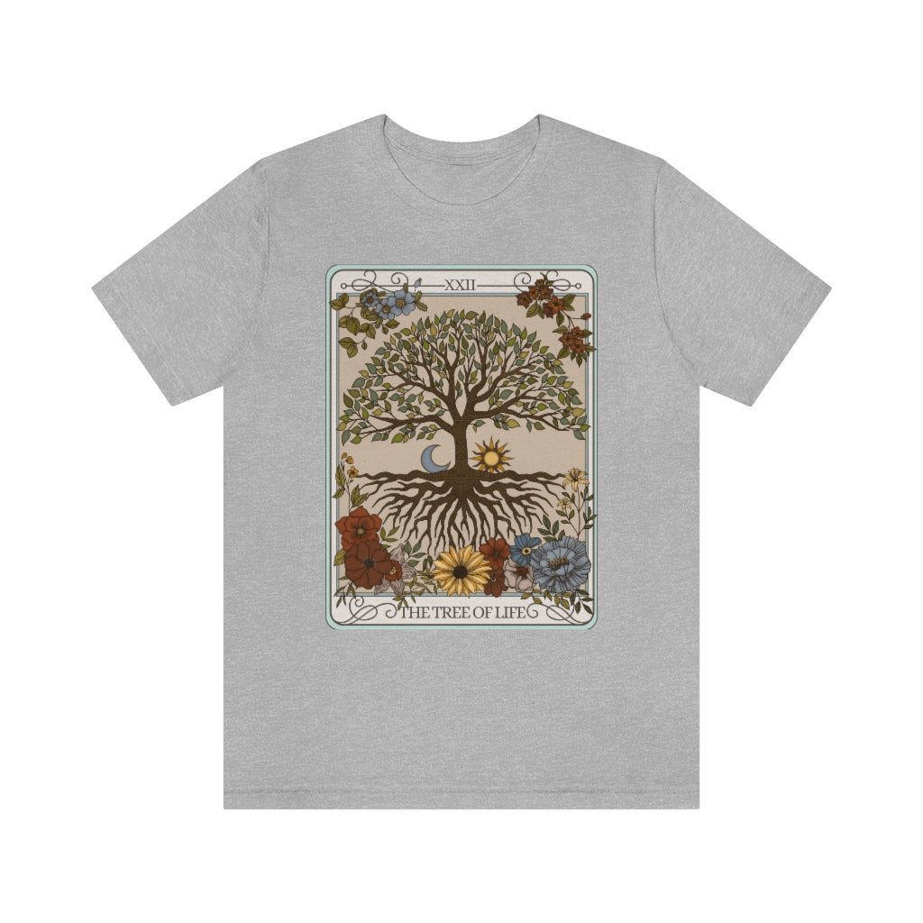 The Tree of Life Tarot Card T-Shirt Esdee