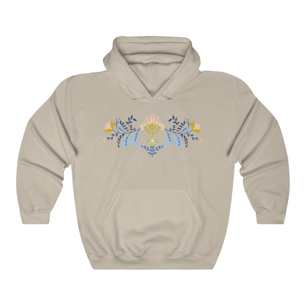 Scandinavian Moth Hooded Sweatshirt - Esdee