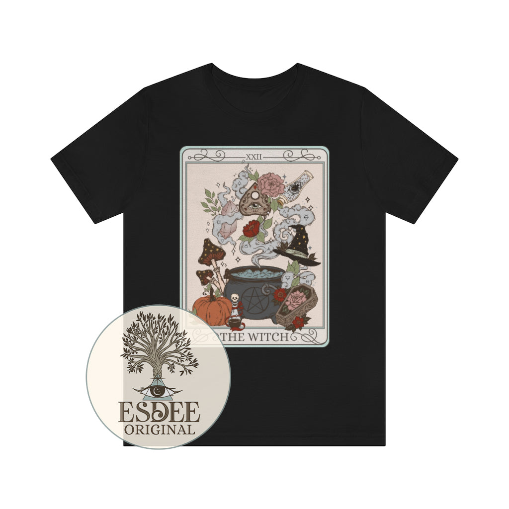 The Witch Tarot Card Bella Canvas T-Shirt