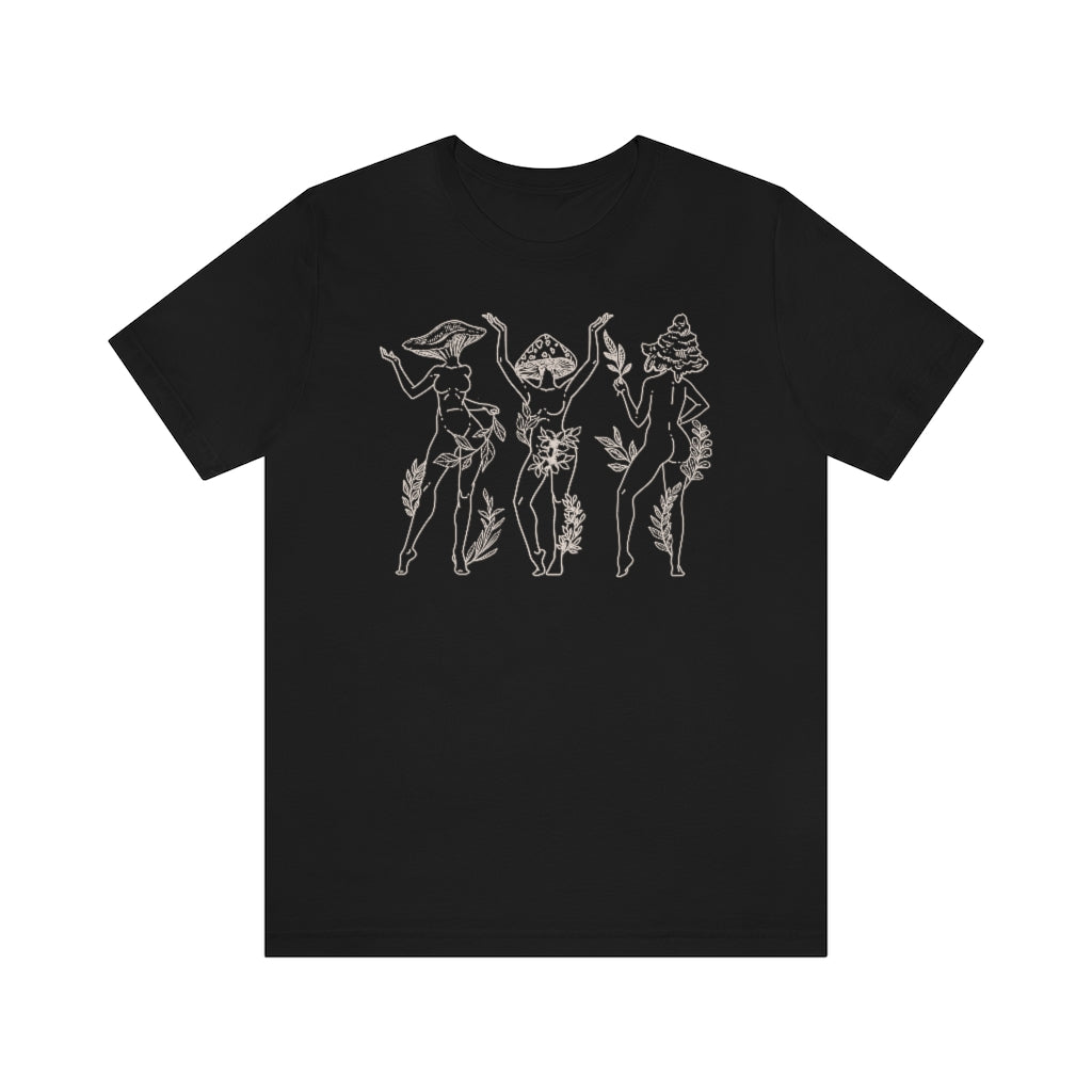 Mushroom Ladies Line T-Shirt - Esdee