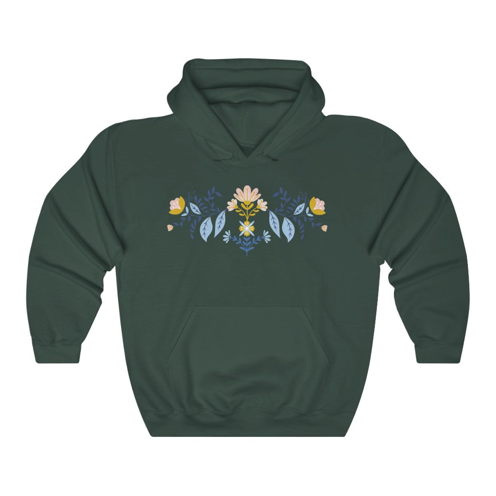 Scandinavian Moth Hooded Sweatshirt - Esdee