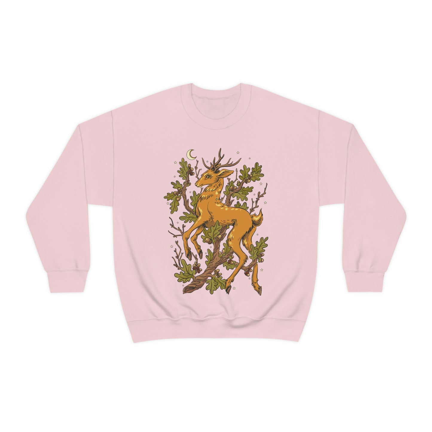 Forestcore Deer Unisex Crewneck Sweatshirt - Esdee