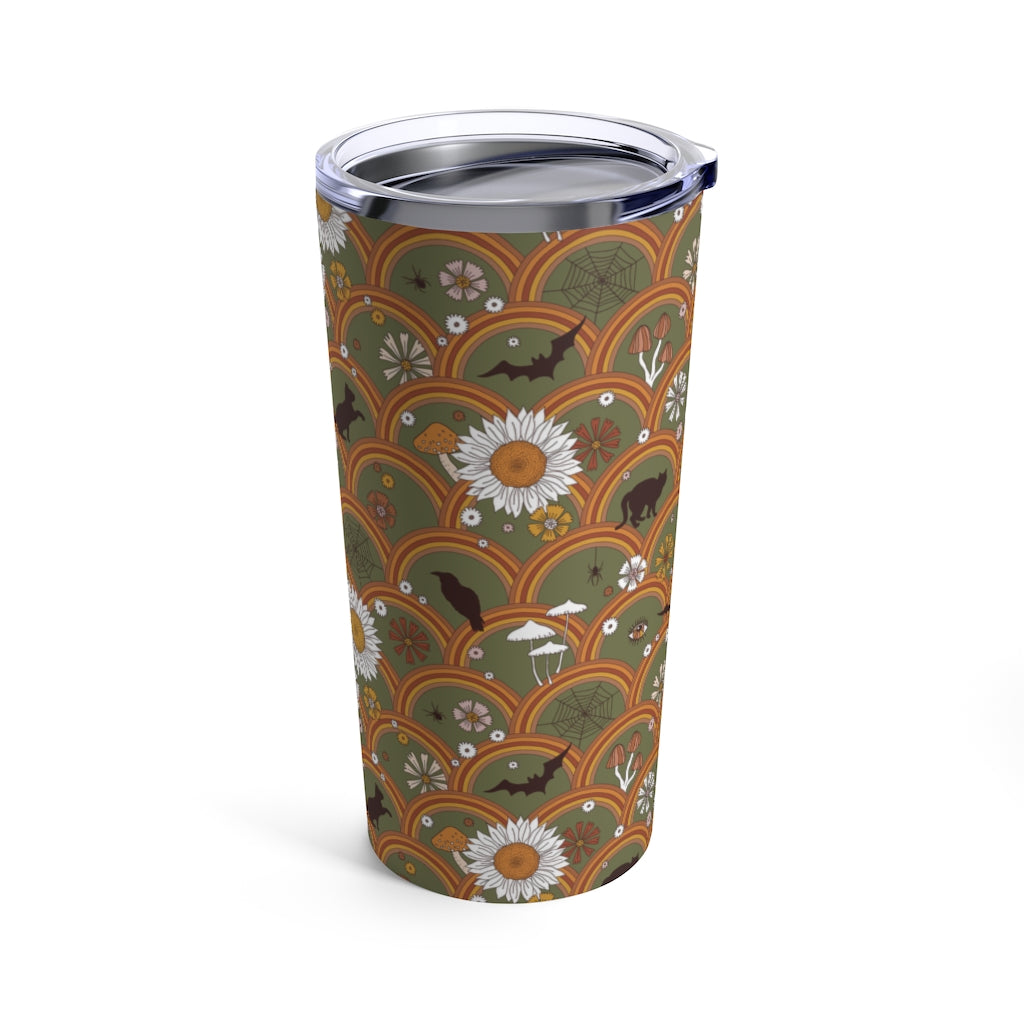 Bats and Cats Insulated 20oz Tumbler Esdee