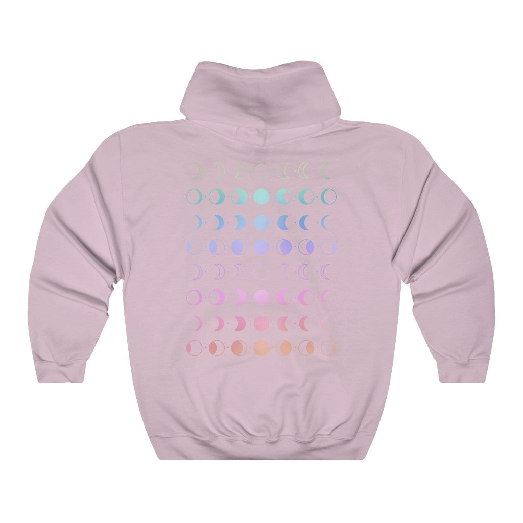 Moon Phases Hooded Sweatshirt Esdee