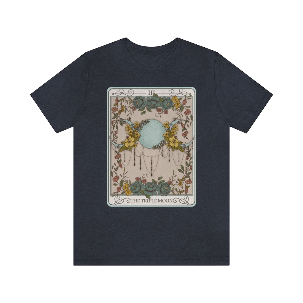 The Triple Moon Tarot Card Unisex T-Shirt Esdee