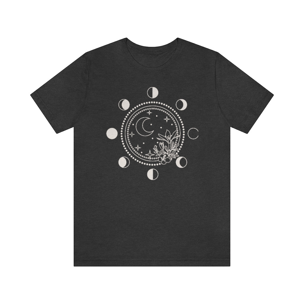 Moon Phase Unisex Short Sleeve Tee - Esdee