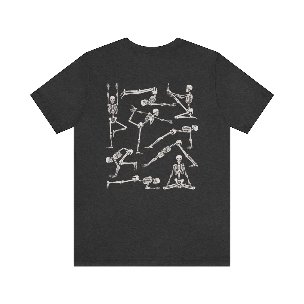 Skeleton Yoga Unisex T-Shirt Esdee