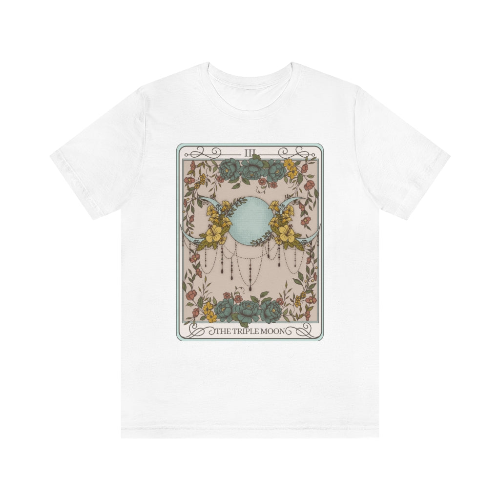 The Triple Moon Tarot Card Unisex T-Shirt Esdee