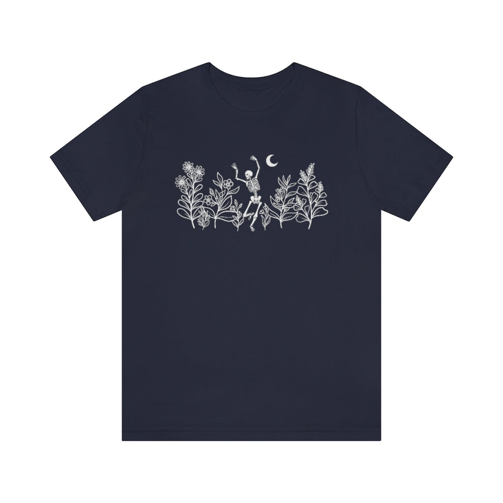 Wildflower Skeleton Unisex T-Shirt - Esdee