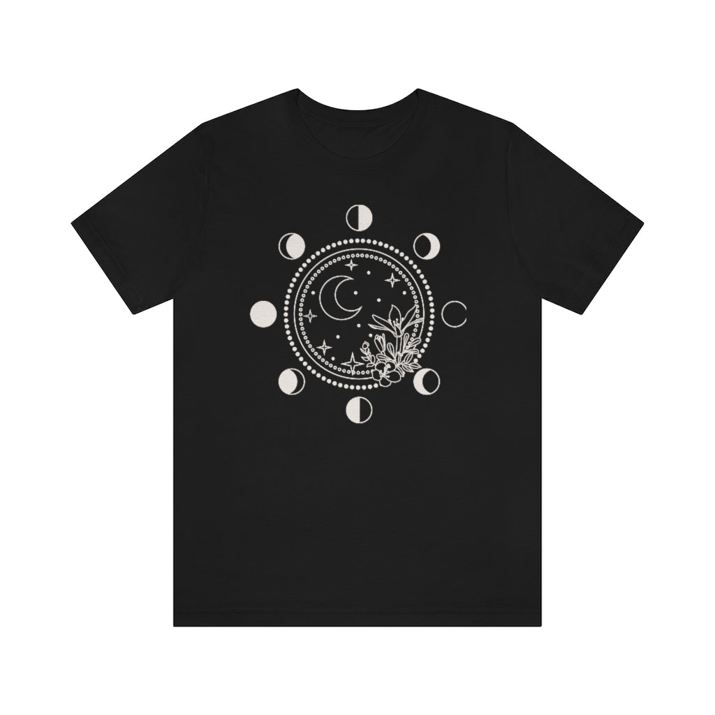 Moon Phase Unisex Short Sleeve Tee - Esdee