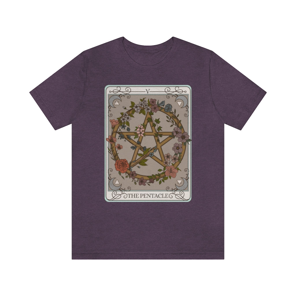 The Pentacle Tarot Card T-Shirt Esdee