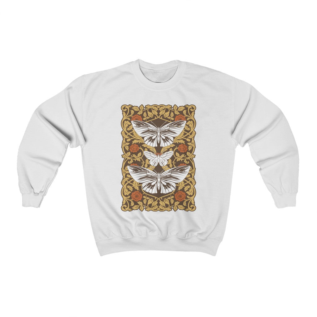 Butterfly Nouveau Retro Crewneck Sweatshirt Esdee