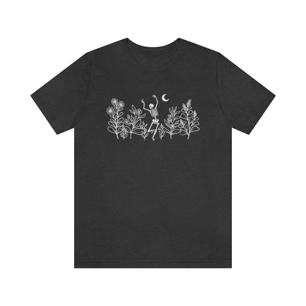 Wildflower Skeleton Unisex T-Shirt - Esdee