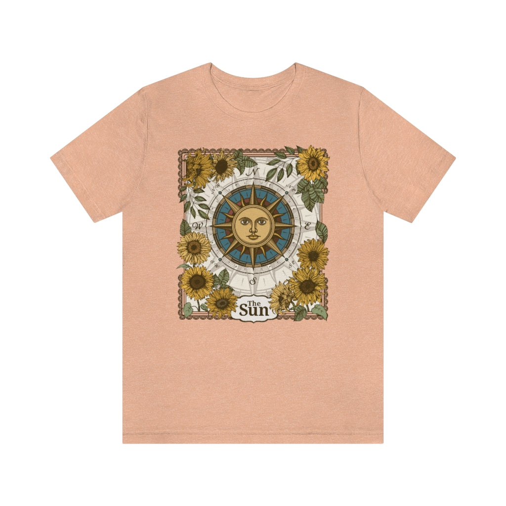 The Sun Tarot Card Unisex T-Shirt - Esdee