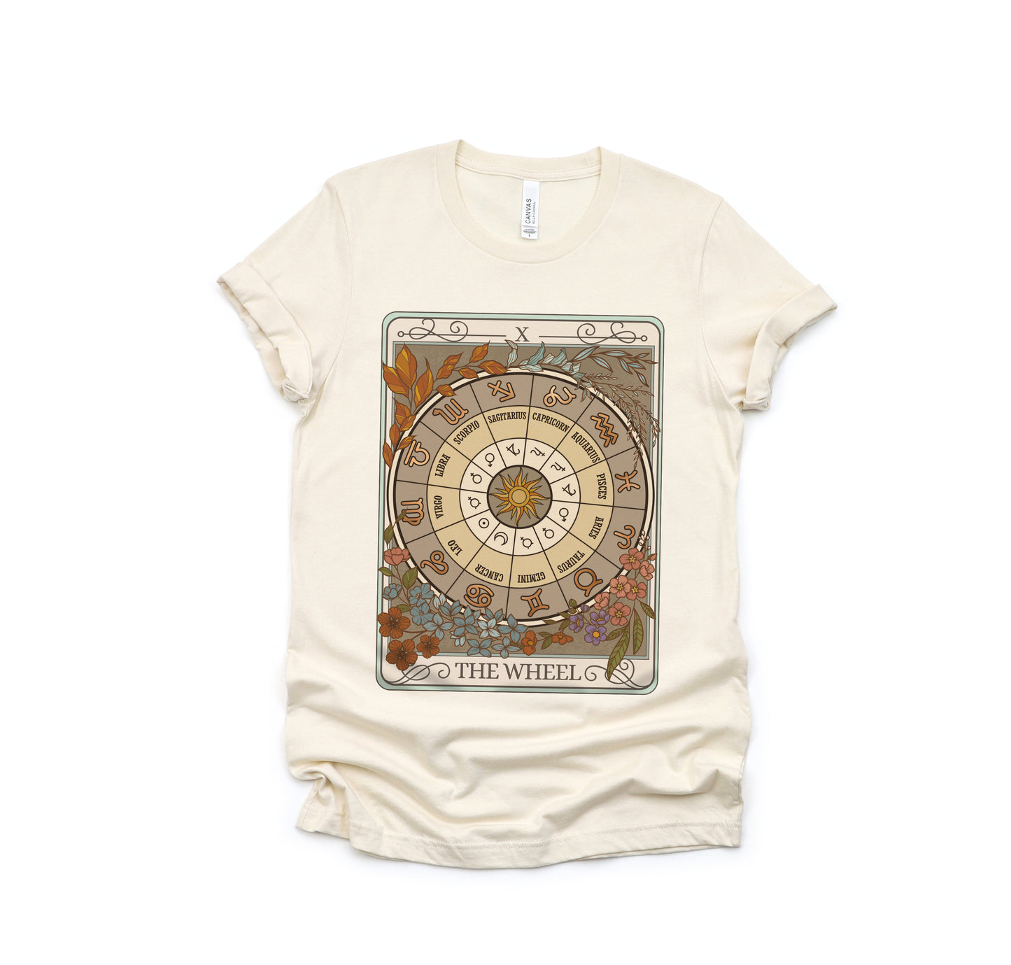 The Wheel Tarot Card Unisex T-Shirt - Esdee