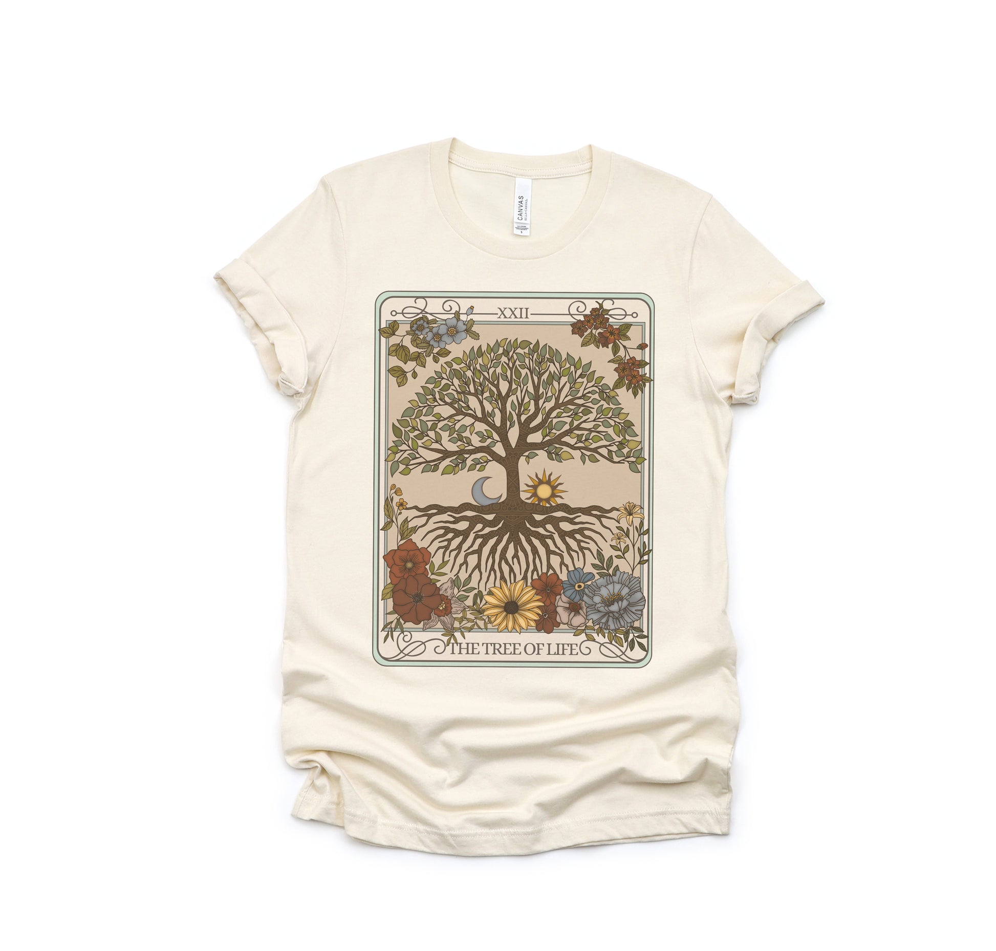 The Tree of Life Tarot Card T-Shirt Esdee